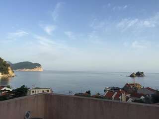 Апартаменты Apartments Katarina Петровац Апартаменты в мансарде с 1 спальней и балконом с видом на море-19